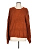 Unbranded 100% Acrylic Orange Pullover Sweater Size L - photo 1