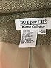 Due Per Due Chevron-herringbone Brown Blazer Size 22 - photo 3