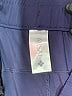 AJISAI Solid Blue Casual Pants Size L - photo 7