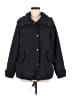H&M Solid Black Coat Size 8 - photo 1
