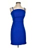 Crystal Sky Solid Blue Cocktail Dress Size S - photo 1