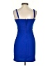 Crystal Sky Solid Blue Cocktail Dress Size S - photo 2
