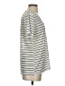 Lucky Brand Silver Short Sleeve Top Size S - photo 4