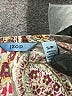 IZOD 100% Cotton Paisley Gray Long Sleeve Blouse Size S - photo 7