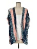 Vanity 100% Rayon Blue Kimono Size M - photo 1