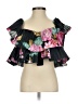 L'IDÉE 100% Polyester Black Sleeveless Blouse Size 4 - photo 1