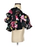 L'IDÉE 100% Polyester Black Sleeveless Blouse Size 4 - photo 4