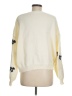 Shein 100% Polyester Polka Dots Ivory Pullover Sweater Size 6 - photo 2