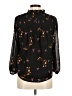 Madewell 100% Polyester Black Long Sleeve Blouse Size XS - photo 2