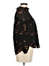 Madewell 100% Polyester Black Long Sleeve Blouse Size XS - photo 4