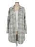 MELLODAY Plaid Gray Coat Size M - photo 1