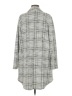 MELLODAY Plaid Gray Coat Size M - photo 2
