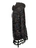 Ryu Tweed Black Poncho Size S - photo 5