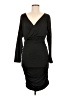Unbranded Solid Black Cocktail Dress Size M - photo 1