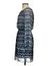 Max Studio 100% Polyester Chevron-herringbone Blue Casual Dress Size XS - photo 5