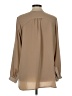 Lauren Vidal 100% Polyester Tan Long Sleeve Blouse Size M - photo 2