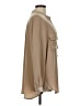 Lauren Vidal 100% Polyester Tan Long Sleeve Blouse Size M - photo 4
