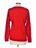 Laura Scott 100% Acrylic Red Pullover Sweater Size L - photo 2