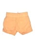 Athleta 100% Linen Solid Orange Shorts Size 2 - photo 2