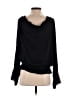 Emerson Thorpe Black 3/4 Sleeve Blouse Size S - photo 2