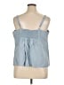 Torrid Blue Sleeveless Blouse Size 1X Plus (1) - photo 2