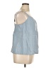 Torrid Blue Sleeveless Blouse Size 1X Plus (1) - photo 4