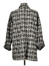 MELLODAY Houndstooth Gray Coat Size L - photo 2