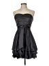 Studio Y Solid Black Cocktail Dress Size 7 - 8 - photo 1