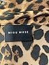 MIOU MUSE 100% Polyester Animal Print Brown Long Sleeve Blouse Size M - photo 7