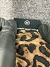 MIOU MUSE 100% Polyester Animal Print Brown Long Sleeve Blouse Size M - photo 9