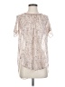 Bellatrix 100% Polyester Ivory Short Sleeve Blouse Size S - photo 1