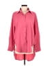 Unbranded 100% Polyester Pink 3/4 Sleeve Blouse Size M - photo 1