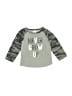 Mud Pie Gray 3/4 Sleeve T-Shirt Size 12-18 mo - photo 1