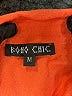 Boho Chic Orange 3/4 Sleeve Button-Down Shirt Size M - photo 7