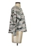 Secret Treasures Camo Gray Long Sleeve Top Size S - photo 4