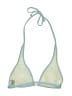 W Swim Metallic Teal Blue Swimsuit Top Size S - photo 2