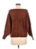 ACOA collection 100% Nylon Brown Pullover Sweater Size M - photo 2