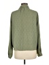 Blousology 100% Polyester Polka Dots Green Long Sleeve Blouse Size M - photo 2