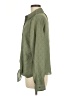 Blousology 100% Polyester Polka Dots Green Long Sleeve Blouse Size M - photo 5