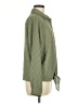 Blousology 100% Polyester Polka Dots Green Long Sleeve Blouse Size M - photo 4