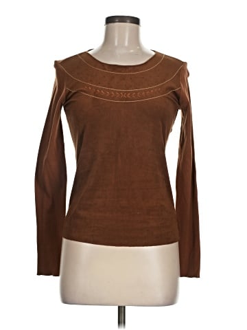 Velvet Long Sleeve T-Shirt (view 1)