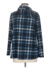 BLOOMCHIC Blue Long Sleeve Turtleneck Size 10 - photo 1