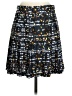 J.Crew 100% Polyester Print Blue Casual Skirt Size 2 - photo 2