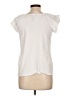 Take Two White Short Sleeve Top Size L - photo 2