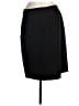 Larry Levine Solid Black Formal Skirt Size 6 - photo 2