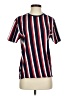 Assorted Brands Stripes Red Short Sleeve Top Size S - photo 1