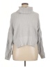 Jonathan Simkhai Gray Turtleneck Sweater Size XL - photo 1