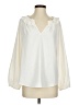 J.Crew 100% Polyester Ivory Long Sleeve Blouse Size S - photo 1