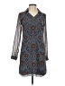 CAbi 100% Polyester Paisley Blue Casual Dress Size XXS - photo 1