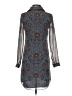 CAbi 100% Polyester Paisley Blue Casual Dress Size XXS - photo 2